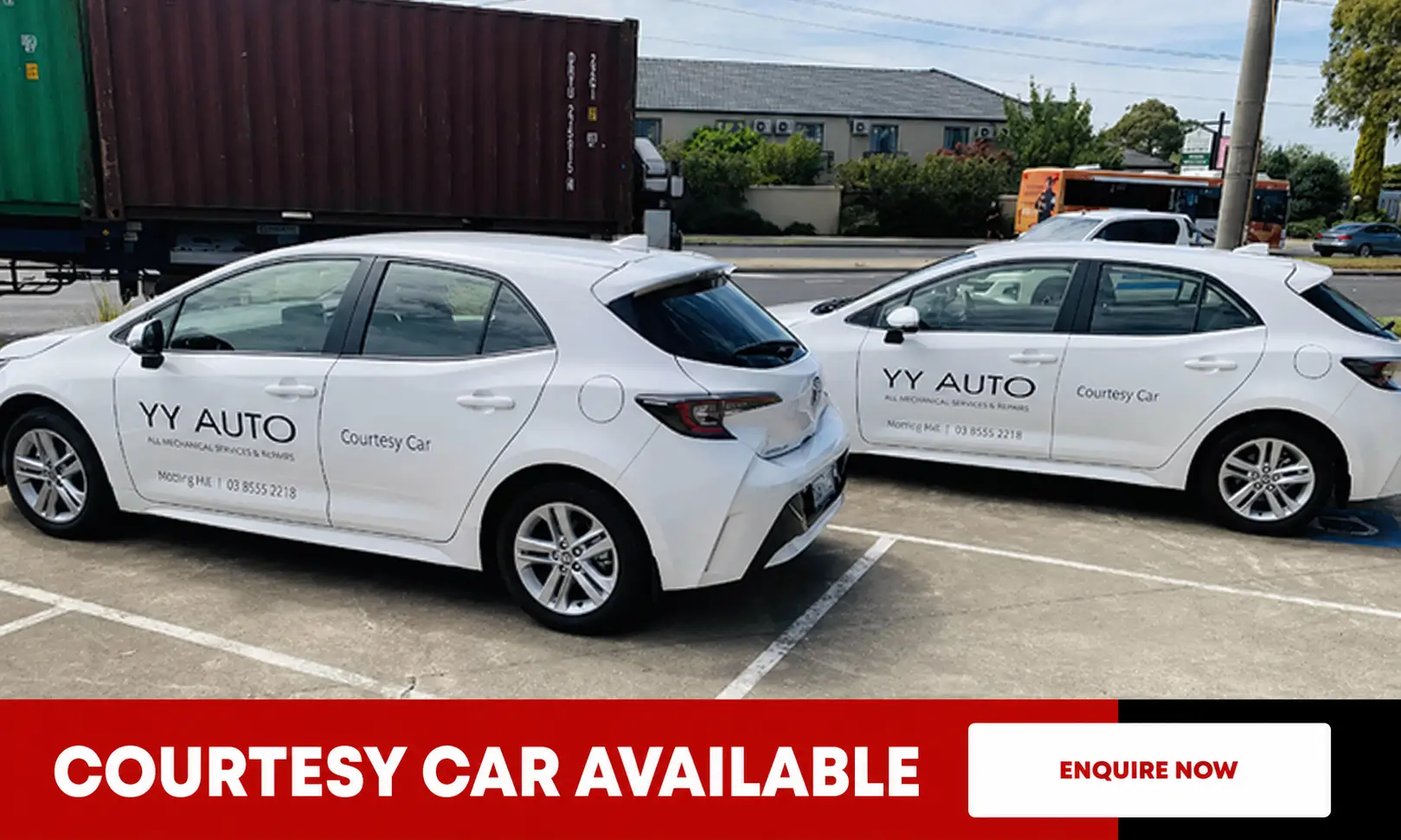 Courtesy Car Available